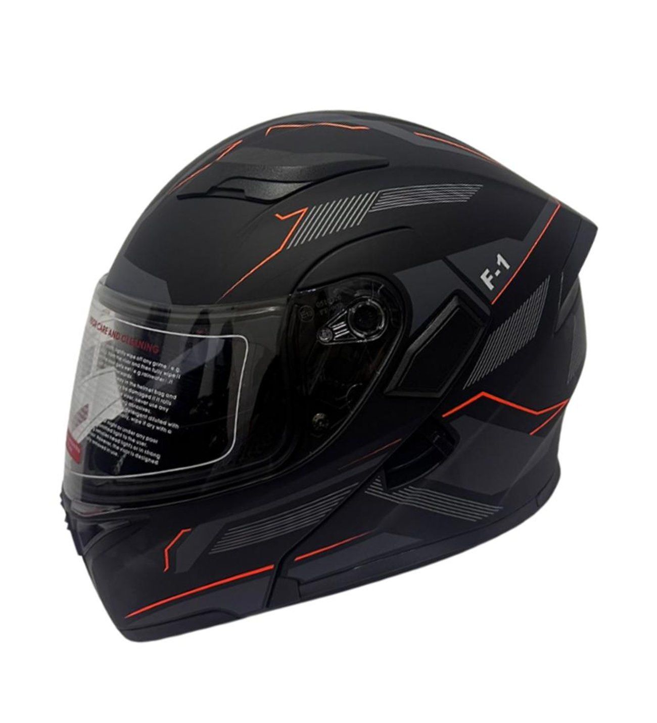 Jikea JK902 Kask Çeneden Açılır Vizörlü F3 Beden:L