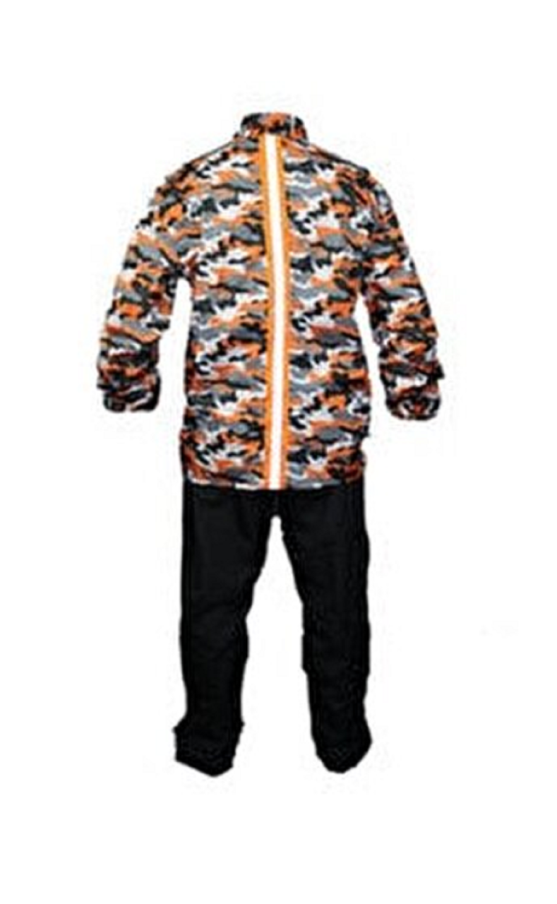 Motosiklet Yağmurluk Kamuflaj MAVİ Beden: L Sports Vexo