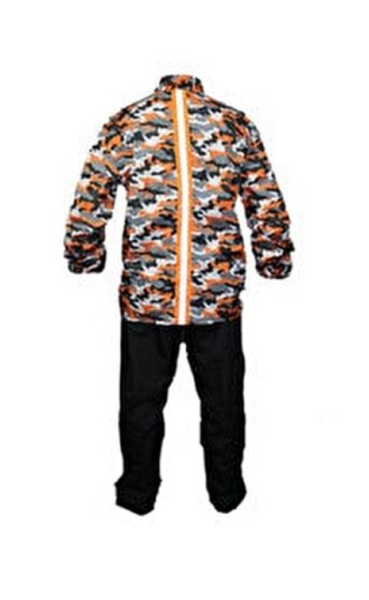 Motosiklet Yağmurluk Kamuflaj MAVİ Beden: L Sports Vexo