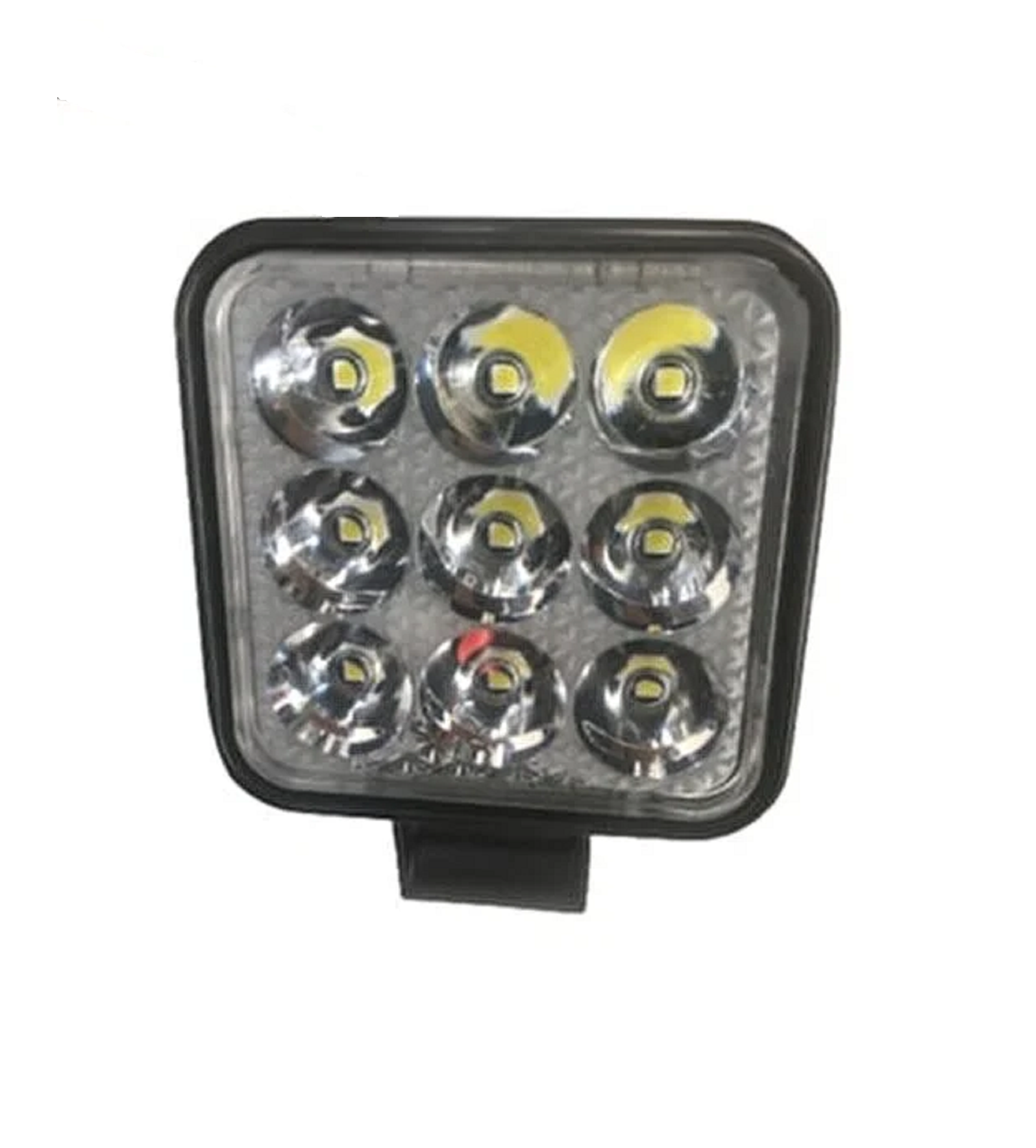 Motosiklet Sis Farı Kare Beyaz 9 Ledli 12-80V - 27W (1 Adet) Empar