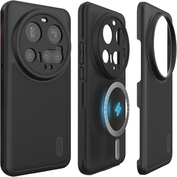 Xiaomi Mi 15 Ultra Kılıf TUDIA DualShield Grip Siyah Magsafe Uyumlu