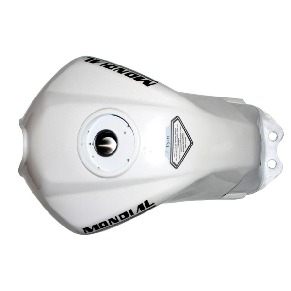 Mondial 125mh Benzin Deposu Beyaz Deltaforce