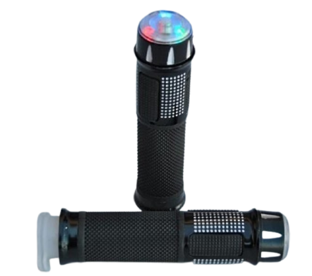 Motosiklet Elcik Takımı Işıklı Topuzlu Siyah Prc