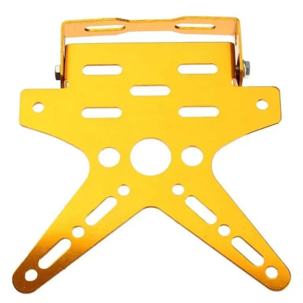 Motosiklet Katlanır Plakalık CNC Gold Empar