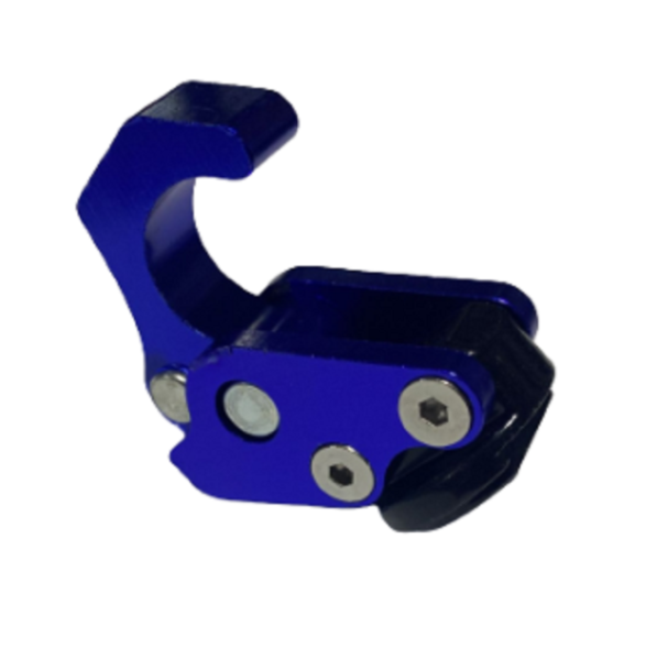 Scooter Eşya Askı Aparatı CNC Kanca Mavi Empar