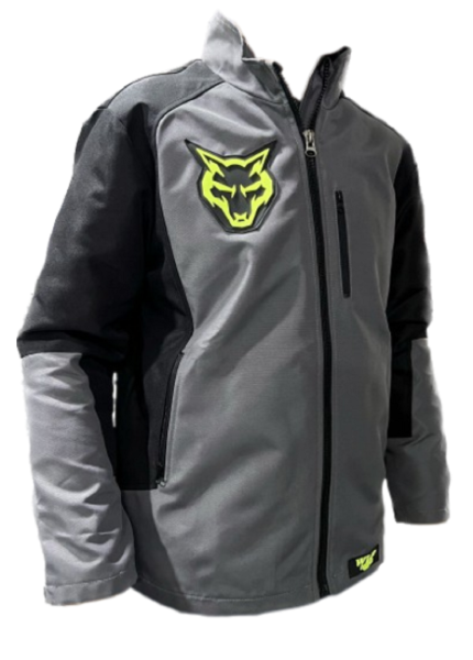 Motosiklet Mont Enduro Gri - Neon Sarı Beden: XL WOLF RACİNG