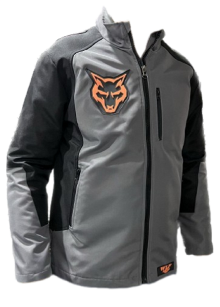 Motosiklet Mont Enduro Gri - Turuncu Beden: M WOLF RACİNG