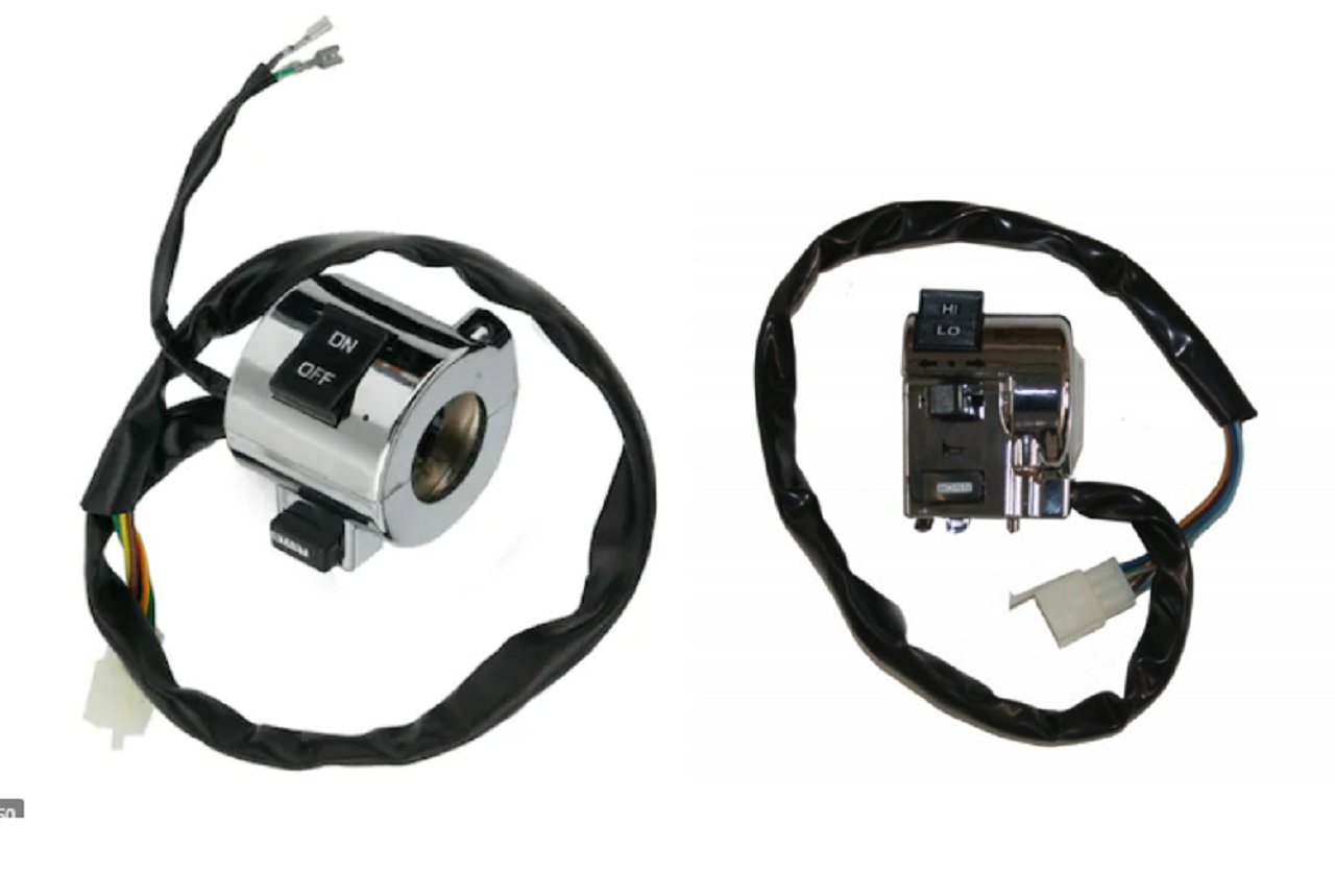 Mondial 125 ZN Kumanda Takımı Sağ - Sol Nikel Prc