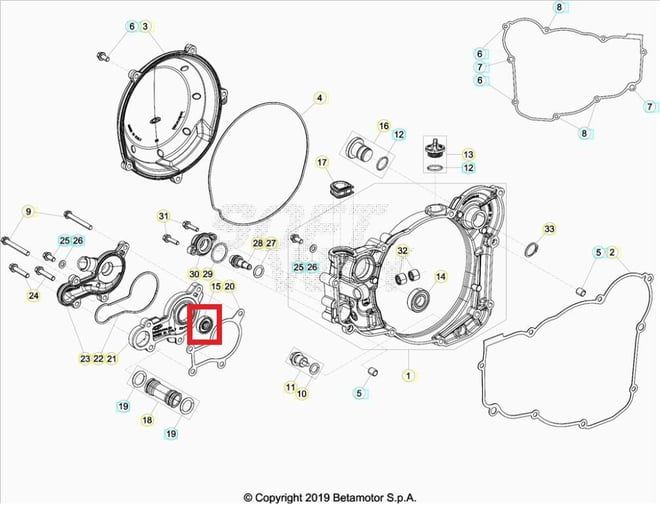 OIL SEAL BETA ORJ YP B3