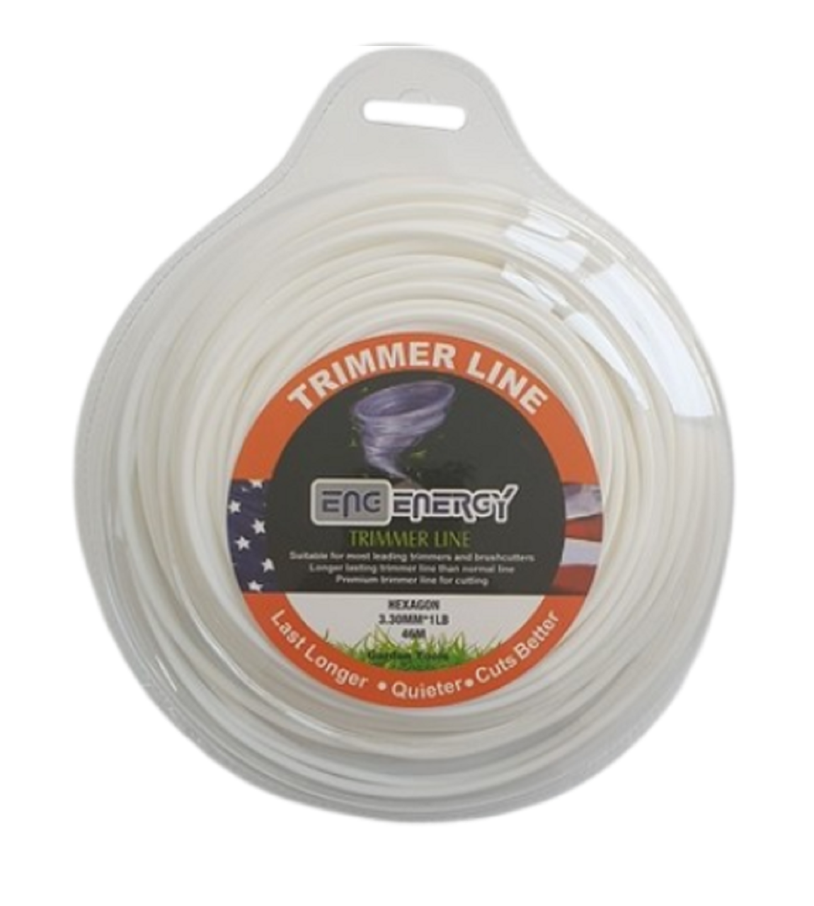 Tırpan Misina 3.0 mm 56 Metre Altıköşe Beyaz Energy