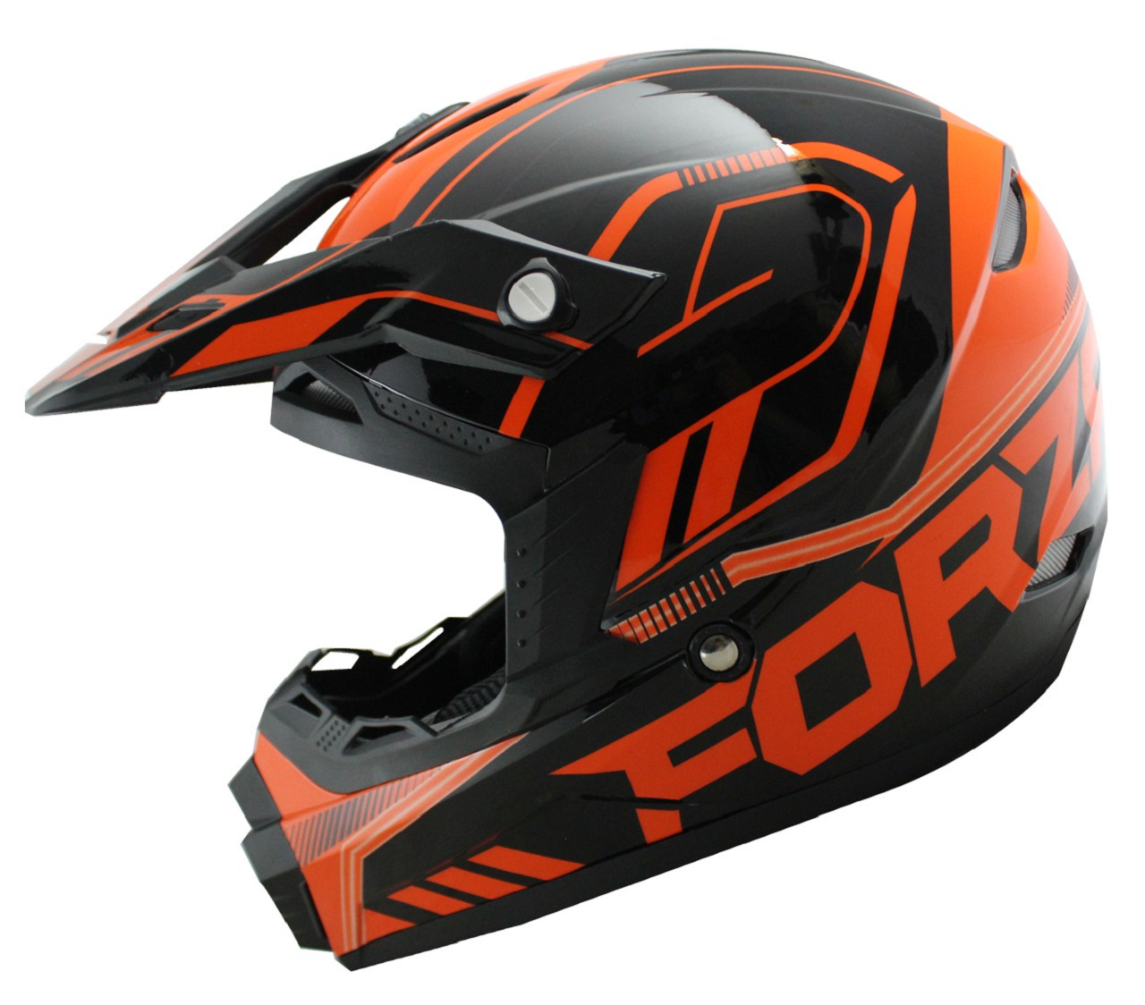 Motosiklet Kask N600 ORANGE Beden:M Enduro MTS