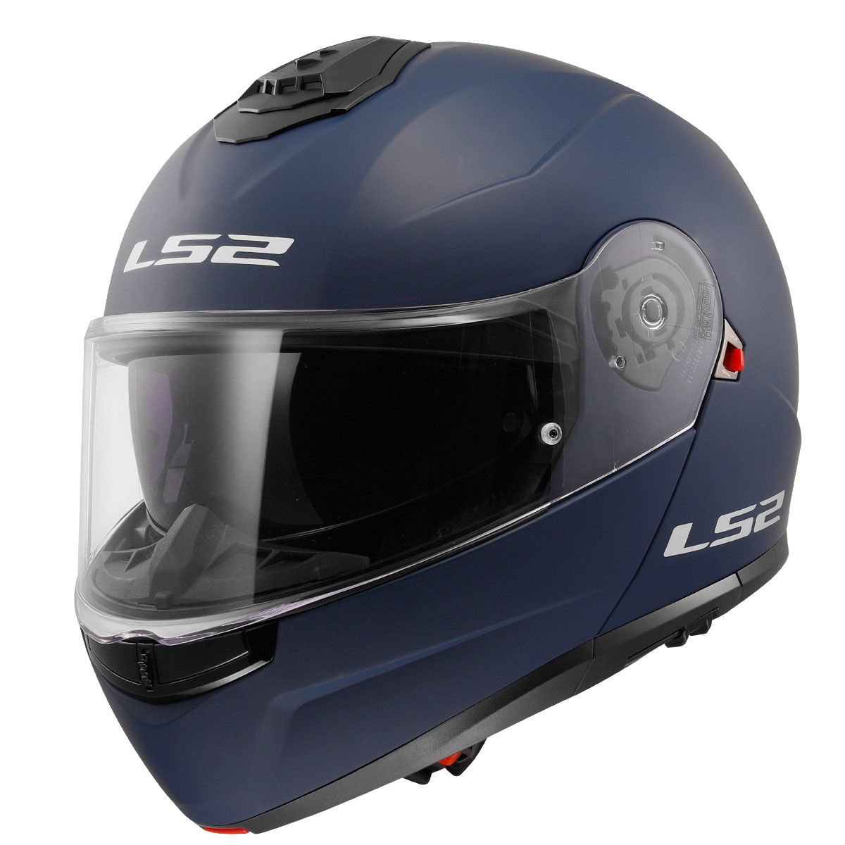 LS2 Strobe 2 Kask Mat Navy Mavi Beden : M