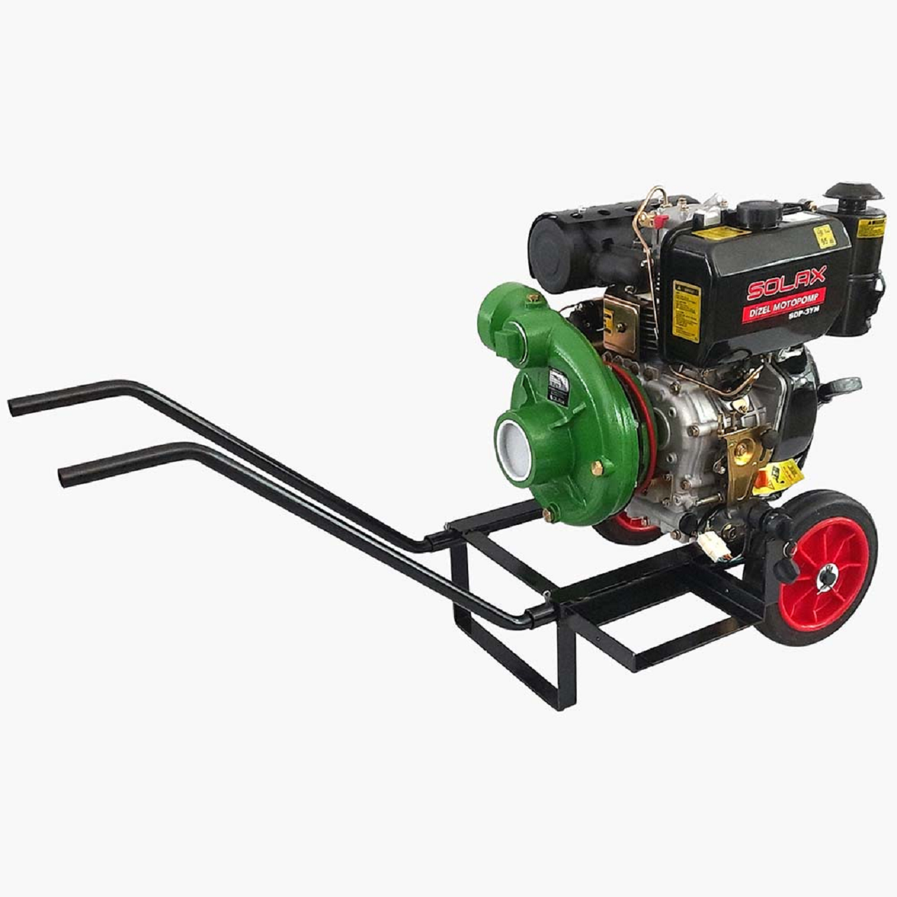 Solax SDP-3HB Su Motoru Dizel Yüksek Basınçlı Marşlı