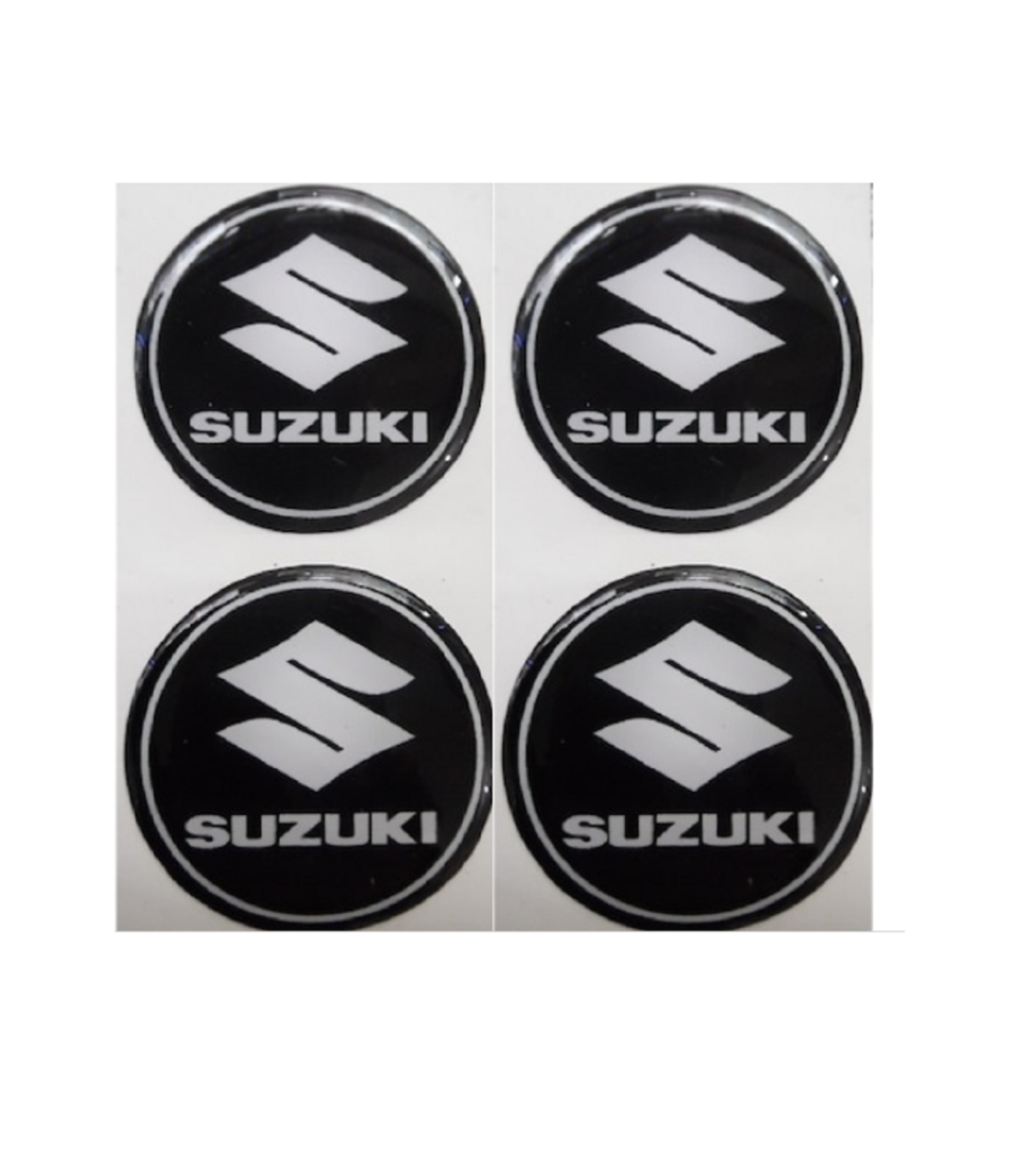 Motosiklet Damla Stiker 5cm 6lı Paket Suzuki Siyah Mts