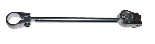 Motosiklet Gidon Ara Atkısı Aleminyum Gri Prc