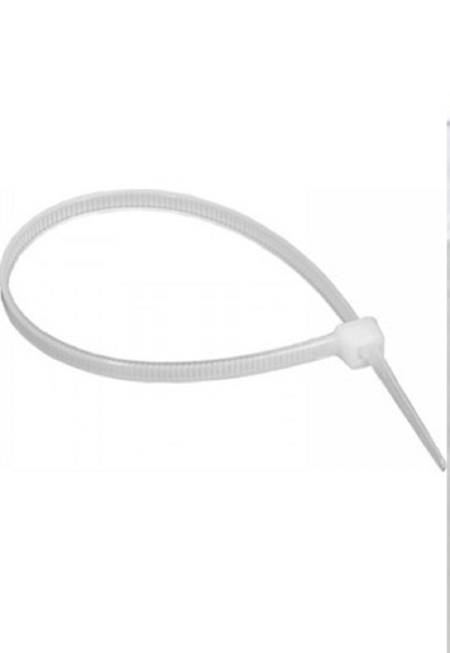 Plastik Kelepçe 4.7x380mm Beyaz Yerli