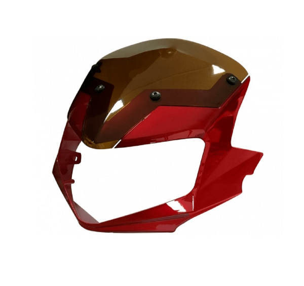 Mondial 125 MH Far Muhafazası Camlı Kırmızı Prc