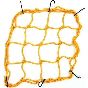 Motosiklet Kask File Kancalı Turuncu Yerli