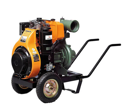 Antor 4 LD 820 LY-3 Motopomp İpli Turuncu