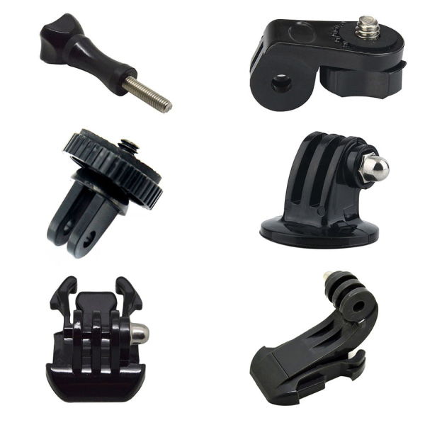 Knmaster Sony Aksiyon Kameralar Için Gopro Aksesuarlara Dönüştürücü Paket