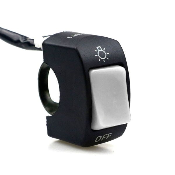 Motosiklet Sis Farı Aç Kapa Düğmesi Gri Knmaster