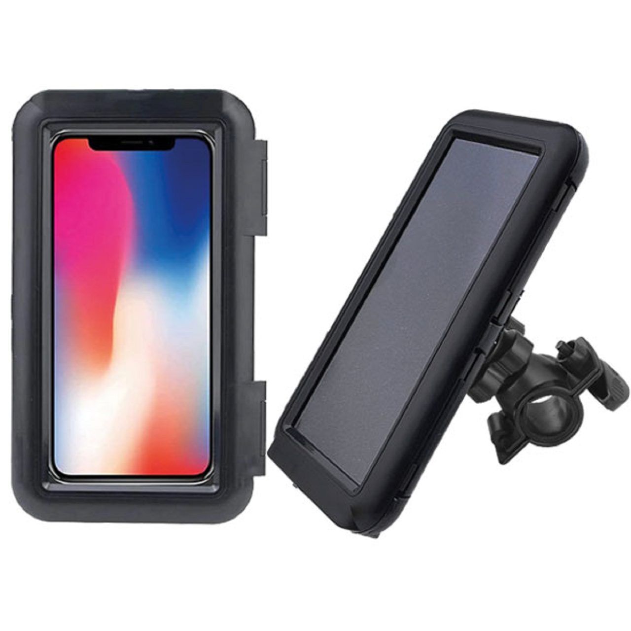 Motosiklet Telefon Tutucu Gidon Bağlantılı M5 Kapalı Model VEXO
