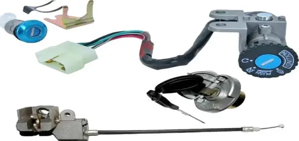 Scooter 50 Serisi Kontak Depo Kapak ve Kilit Seti PRC