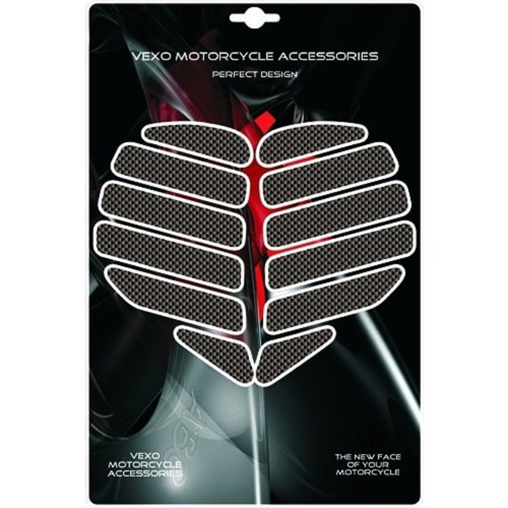 Motosiklet Dizpad Depo Yanı Vxdz-001 Karbon Vexo