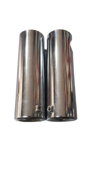 Honda Cb125 Ön Amortisör Boru Kapak Takımı Nikel Orjinal