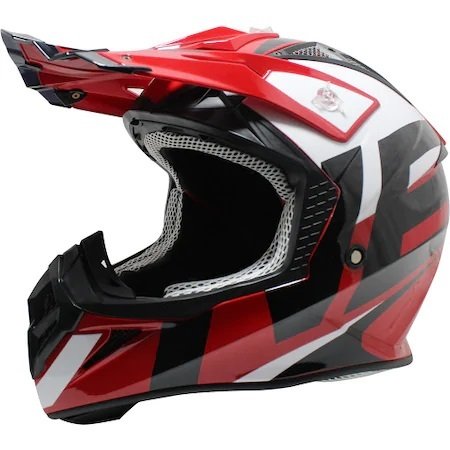 Motosiklet Kask Cross Serisi Kırmızı Beden:l Free-m