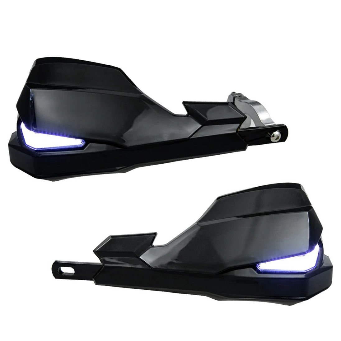 Motosiklet Gidon Bağlantılı Açılış Selamlamalı Kayar Sinyalli Ledli Elcik Koruma KNMASTER