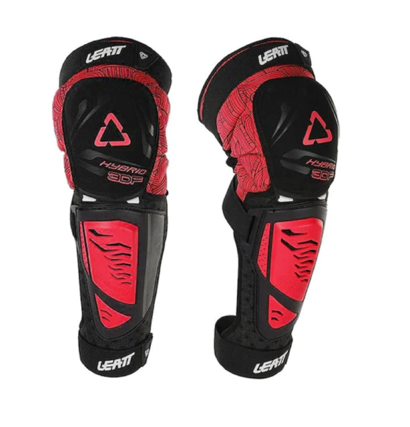 Motosiklet Dizlik Takımı 3DF Kırmızı Dizlik Uzun LEAT