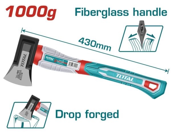Total THAX0611000F Balta Fiber Saplı 1000GR