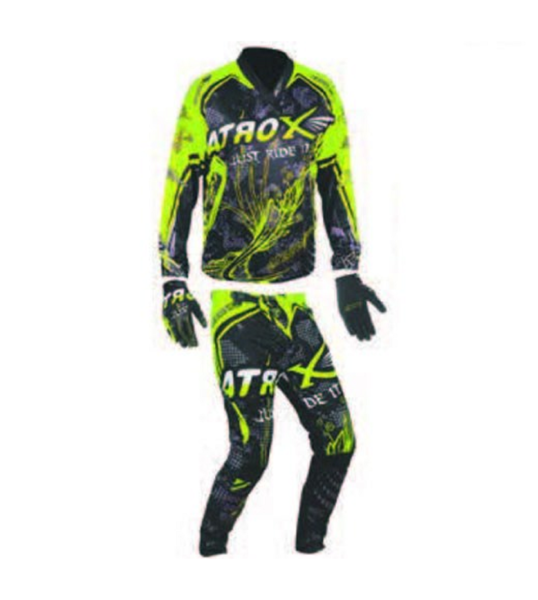 Cross Jersey Takımı Mj5150 Siyah - Yeşil Beden:L Prosev