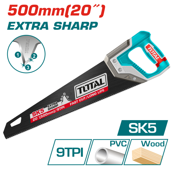 Total THT55208 Pala Testere Extra 500mm