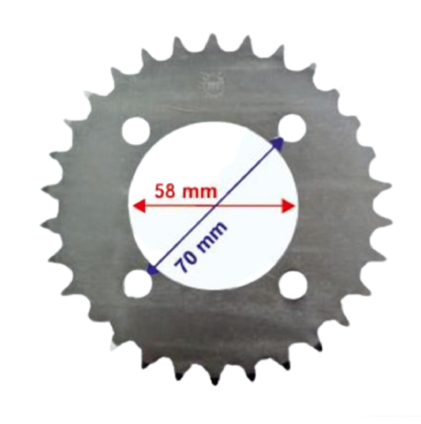 Mondial 150kn Arka Dişli 32t Yerli