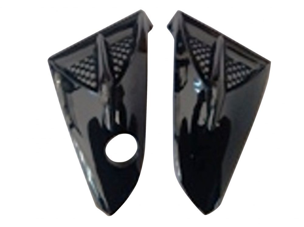 Yamaha Ybr125 Depo Yan Kapak Takımı 2li Siyah 2004-2009 Prc