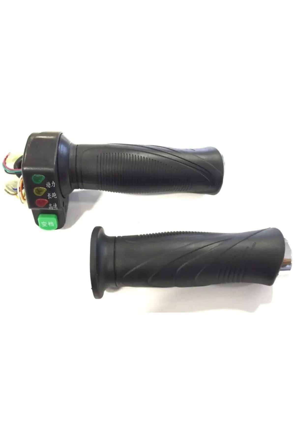 E-Bike Gaz Kolu 3 Vitesli Işıklı 9 Kablolu Orjinal