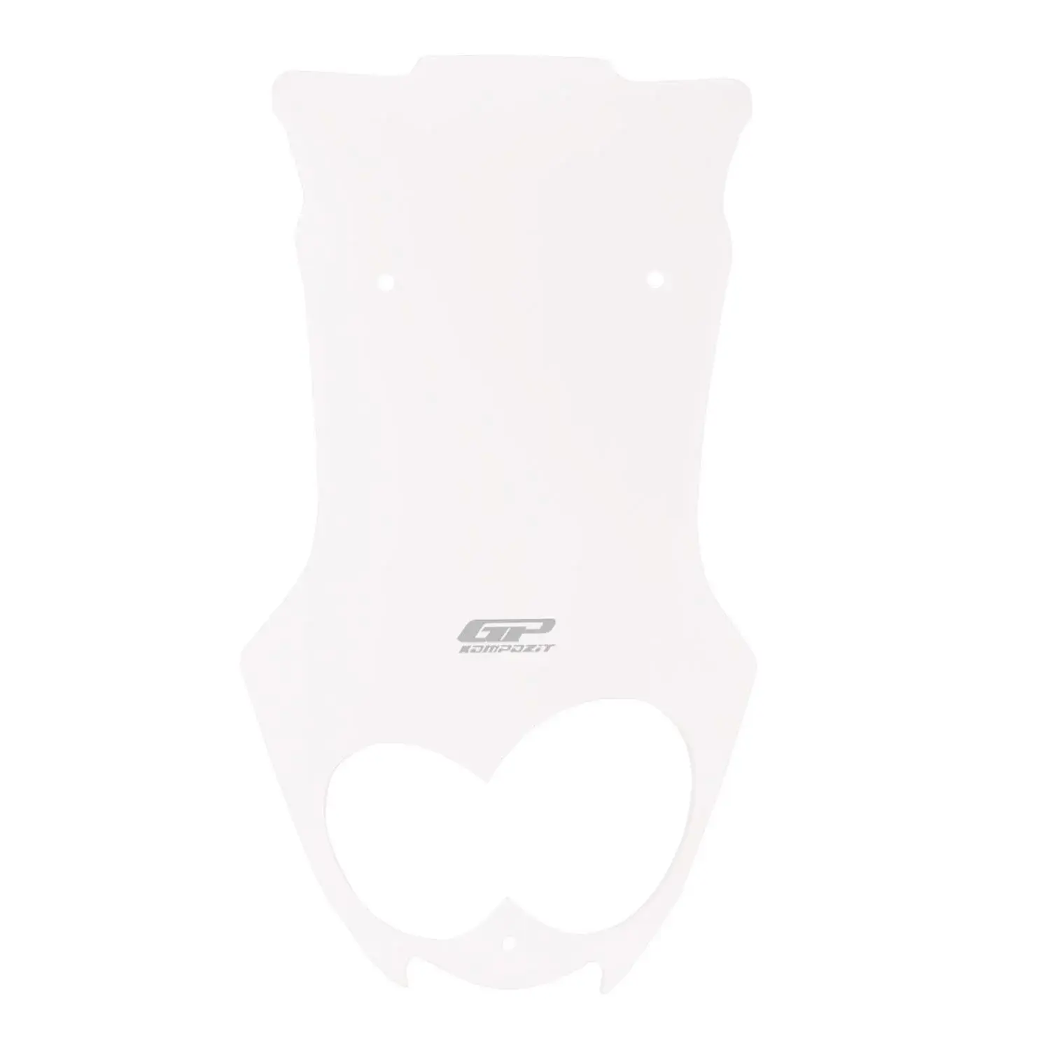 Honda CRF250 / CRF300 Rally 2017-2020 Uyumlu Ön Cam 59cm Şeffaf APARATSIZ GP Kompozit