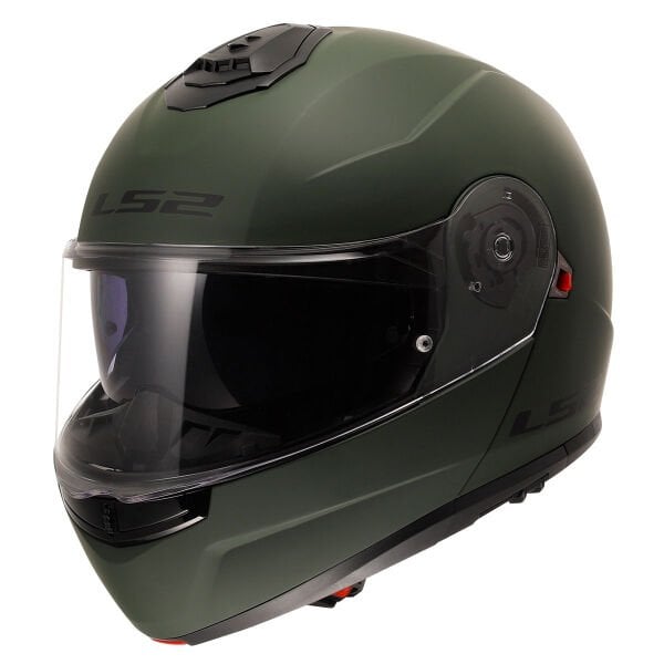 LS2 Strobe 2 Kask Mat Yeşil Beden : XL