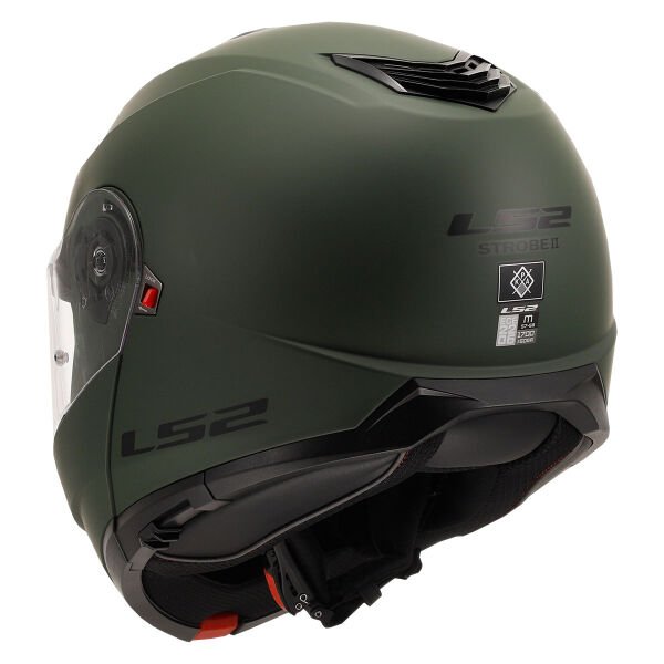LS2 Strobe 2 Kask Mat Yeşil Beden : XL
