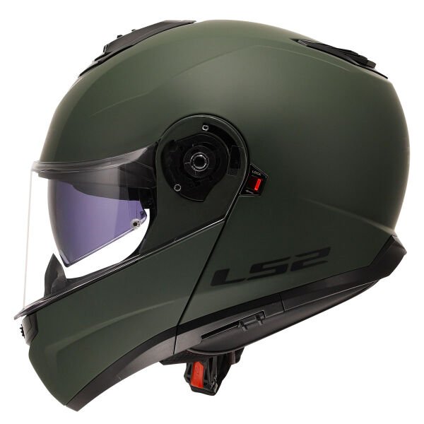 LS2 Strobe 2 Kask Mat Yeşil Beden : XL
