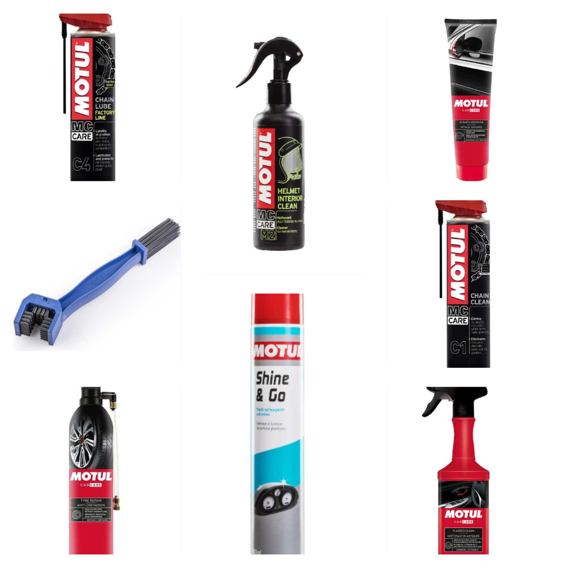 Motul Motosiklet Bakım Seti 8 Li