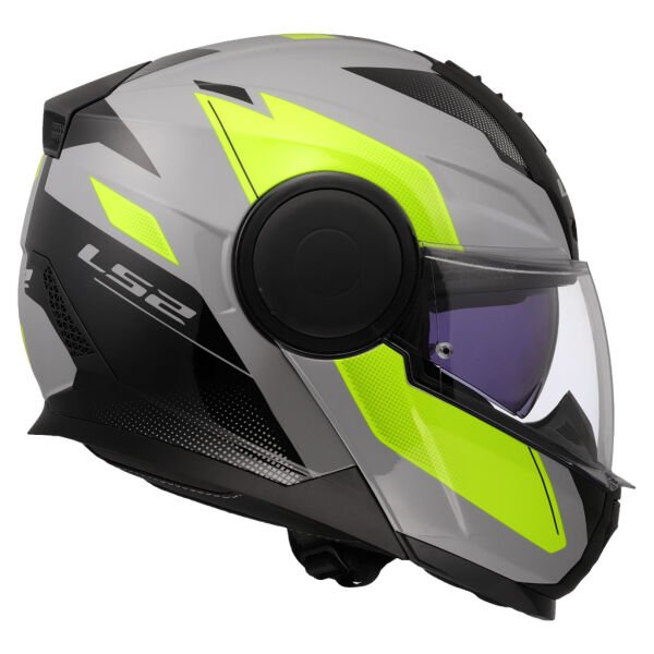LS2 Scope 2 Duria Kask Gri-Neon Sarı Beden: XXL