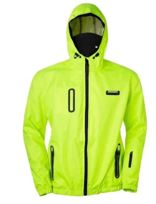 Yağmurluk Cortavento Korumalı Neon Sarı Beden: L Prosev