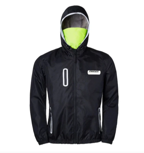 Yağmurluk Cortavento Korumalı Siyah Beden: XL Prosev