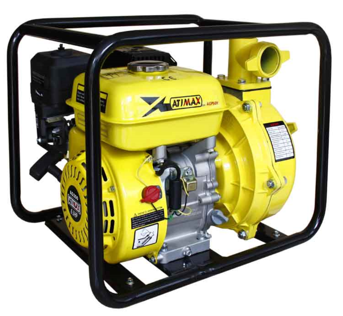 Atimax Agp50h Benzinli Su Motoru Yüksek Basınçlı 2 Parmak