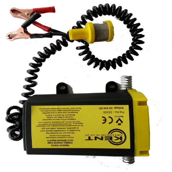 Sıvı Transfer Pompası Dışardan Aktarmalı 24 Volt Kent