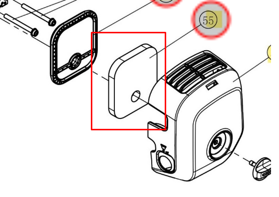 Energy BCK553 PRO Hava Filtresi Orjinal