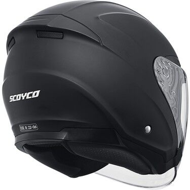 Scoyco 669 Kask Mat Siyah Beden: XL